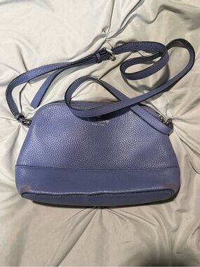 kate spade Periwinkle Pebbled Leather Crossbody Bag